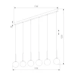 Подвесной светильник TK Lighting Martin 4504