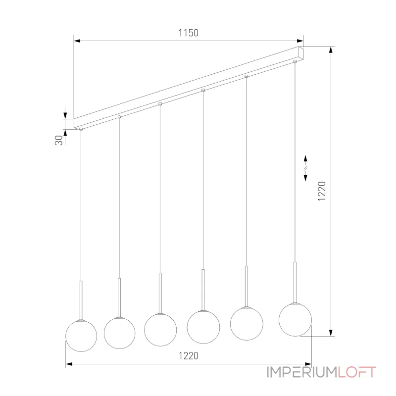 Подвесной светильник TK Lighting Martin 4504