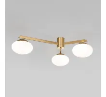 Потолочный светильник Eurosvet Opaline 70220/3 латунь  