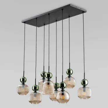 Подвесной светильник TK Lighting Sophia Green Cognac 11151 Подвесной светильник TK Lighting Sophia Green Cognac 11151