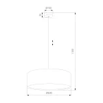 Подвесной светильник TK Lighting Earth 4654 Earth