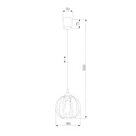 Подвесной светильник TK Lighting Galaxy 1644 Galaxy 1