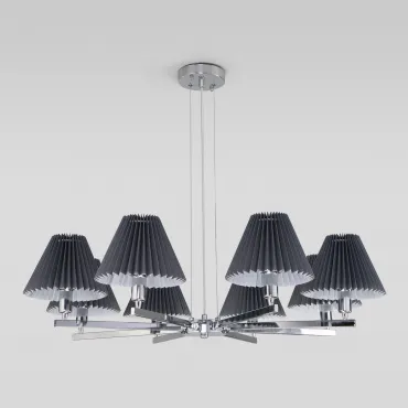 Подвесная люстра Eurosvet Peony 60136/8 хром  
