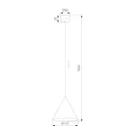 Подвесной светильник TK Lighting Cono 10007