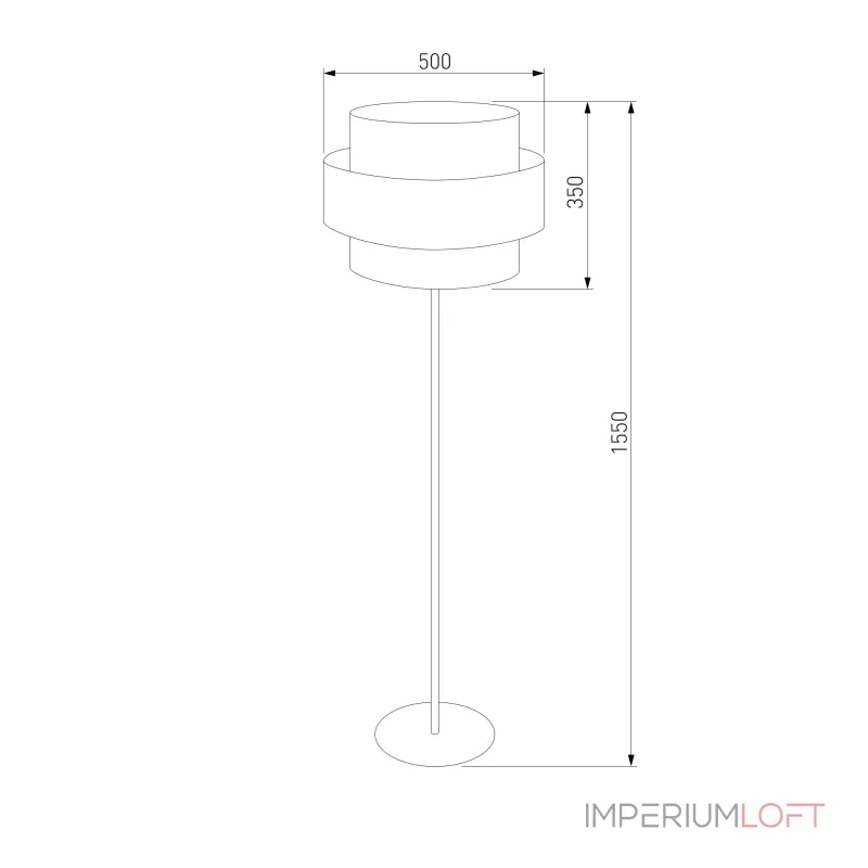 Торшер TK Lighting Calisto 5896