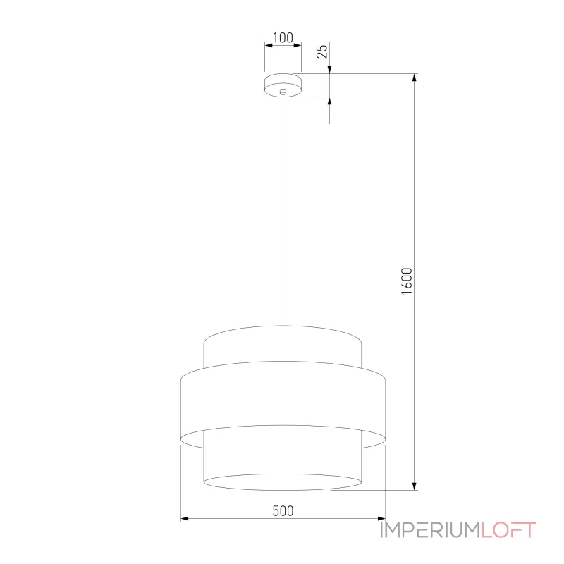 Подвесной светильник TK Lighting Trio 2783