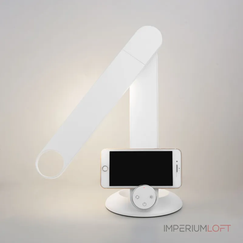 Настольная лампа с беспроводной зарядкой Eurosvet Action 80428/1 Настольная лампа с беспроводной зарядкой Eurosvet Action 80428/1