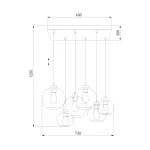 Подвесной светильник TK Lighting Cubus 2164 Cubus