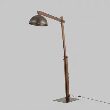 Напольный светильник TK Lighting Oslo 6319 натуральное дерево  