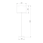 Напольный светильник TK Lighting Umberto 16029