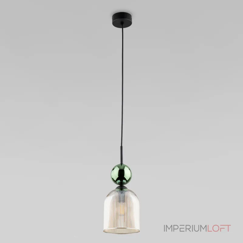 Подвесной светильник TK Lighting Sophia Green Cognac 11146