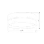 Потолочный светильник TK Lighting Linobianco 6577 Linobianco