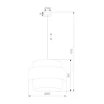 Подвесной светильник TK Lighting Calisto 5099