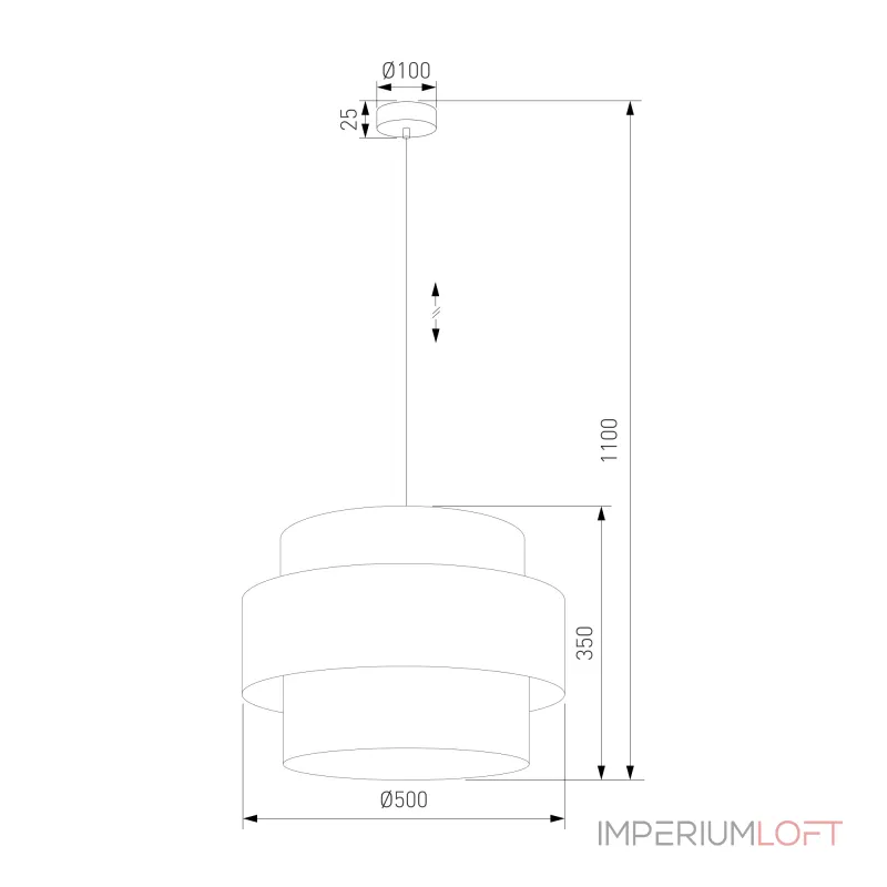 Подвесной светильник TK Lighting Calisto 5099