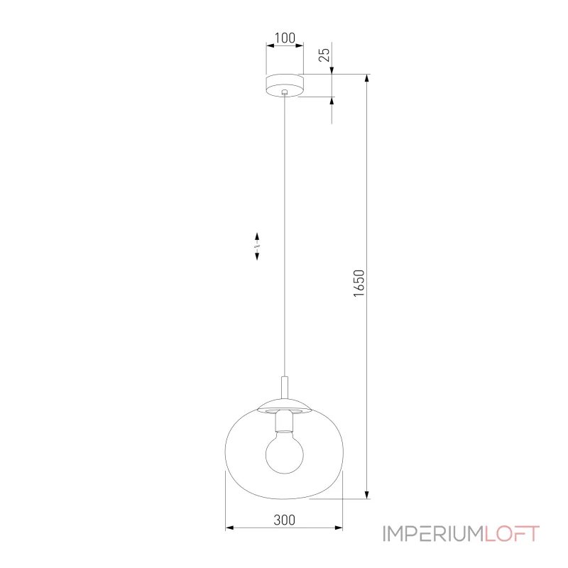 Подвесной светильник TK Lighting Vibe 4677