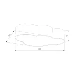 Настенный светильник TK Lighting Cloud 4964