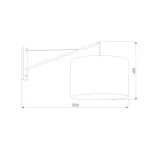 Настенный светильник TK Lighting Glorii 10438