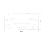 Потолочный светильник TK Lighting Linobianco 6578 Linobianco