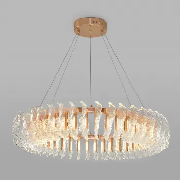Подвесная светодиодная люстра Bogate's Farfalla 90375/1 золотой 68W 4000