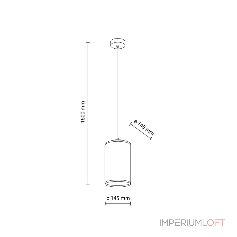 Светильник подвесной TK Lighting Juta a070968