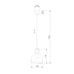 Подвесной светильник TK Lighting Mango 601 Mango 1