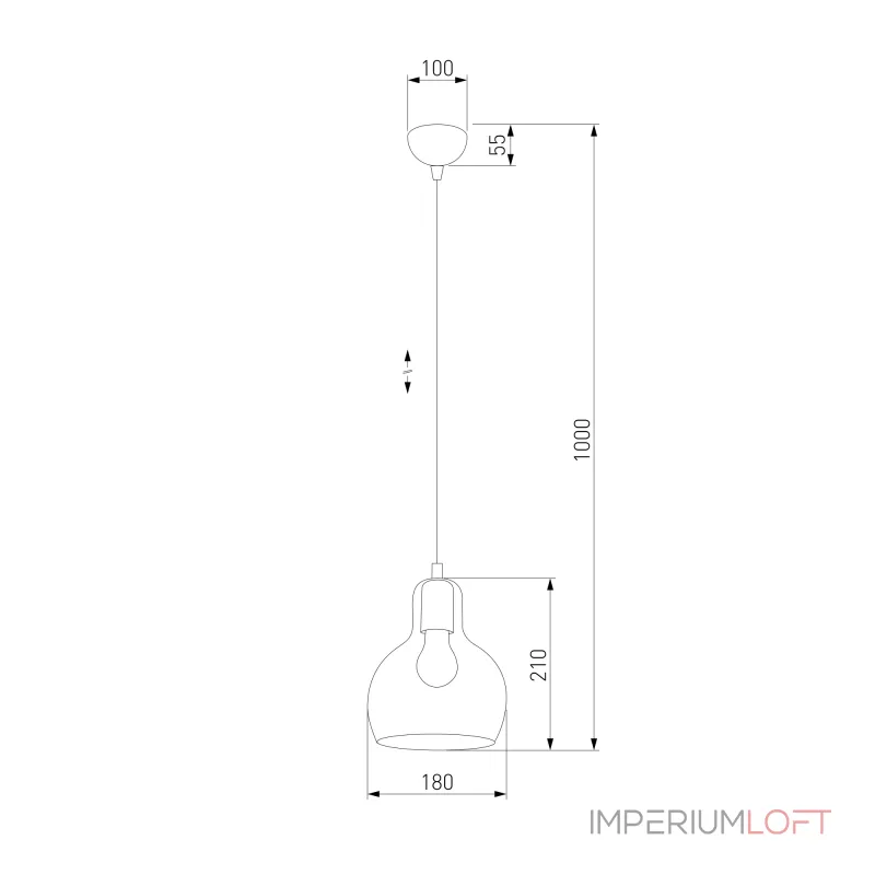 Подвесной светильник TK Lighting Mango 601 Mango 1