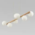 Подвесная люстра TK Lighting Estera Wood 5905