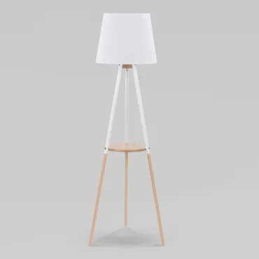 Напольный светильник TK Lighting Vaio 698 светлое дерево/белый Напольный светильник TK Lighting Vaio 698 светлое дерево/белый