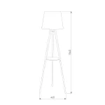 Напольный светильник TK Lighting Vaio 84844