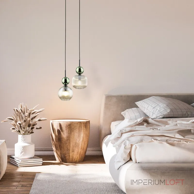 Подвесной светильник TK Lighting Sophia Green Cognac 11145