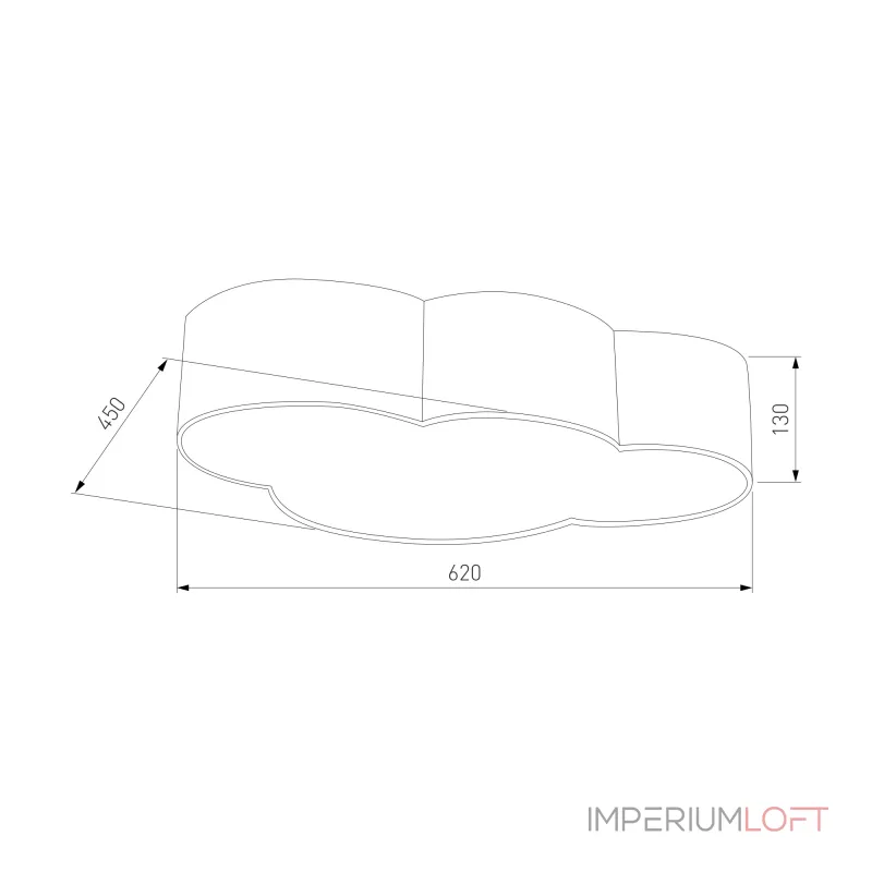 Настенный светильник TK Lighting Cloud 6072