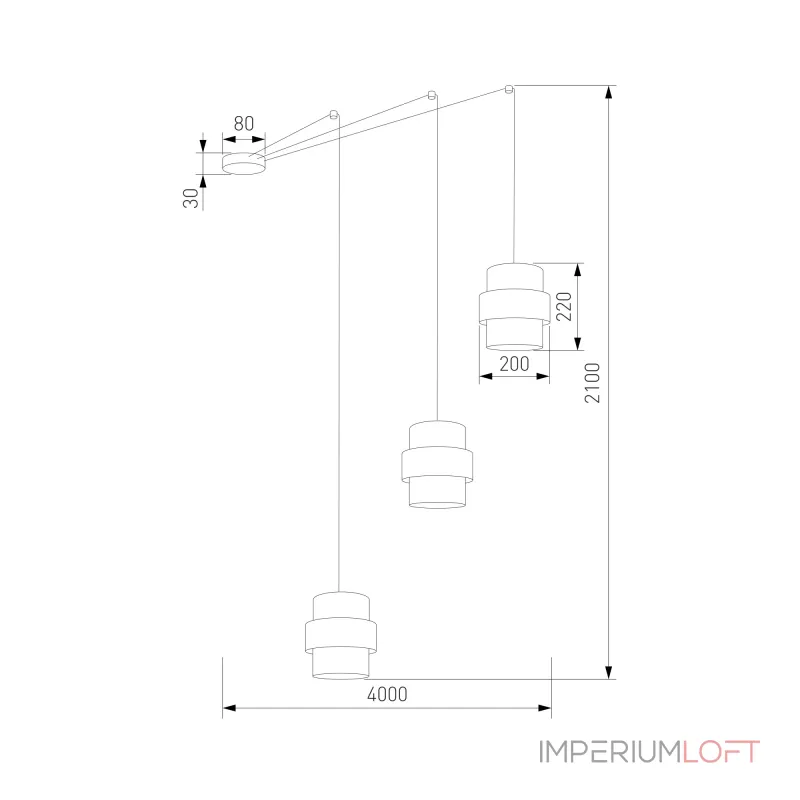 Подвесной светильник TK Lighting Calisto 5976 Подвесной светильник TK Lighting Calisto 5976