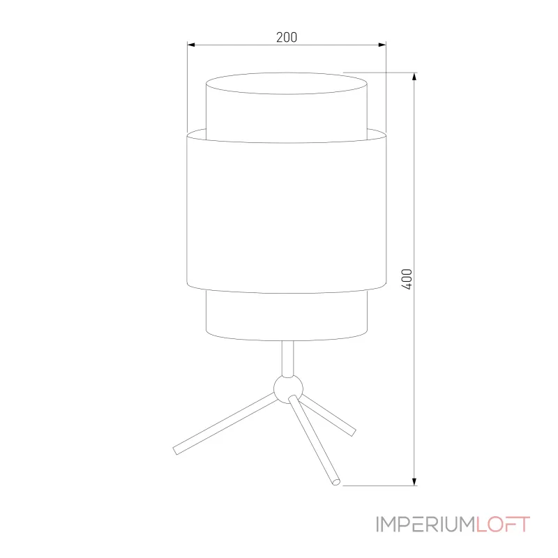 Настольный светильник TK Lighting Boho 5567 Boho Black