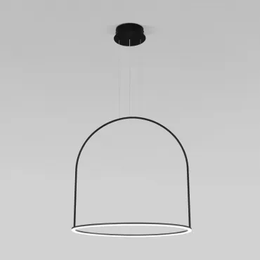 Подвесной светодиодный светильник Eurosvet Over 90323/1 чёрный 35W 3300/4200/6500 Подвесной светодиодный светильник Eurosvet Over 90323/1 чёрный 35W 3300/4200/6500