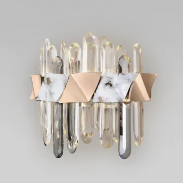 Настенный светодиодный светильник Bogate's Jewel 420/1 золотой 16W 3000/4000/6000
