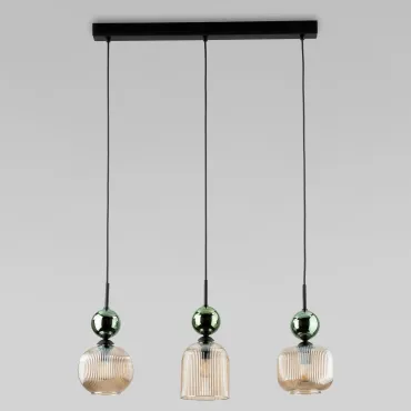 Подвесной светильник TK Lighting Sophia Green Cognac 11147 Подвесной светильник TK Lighting Sophia Green Cognac 11147