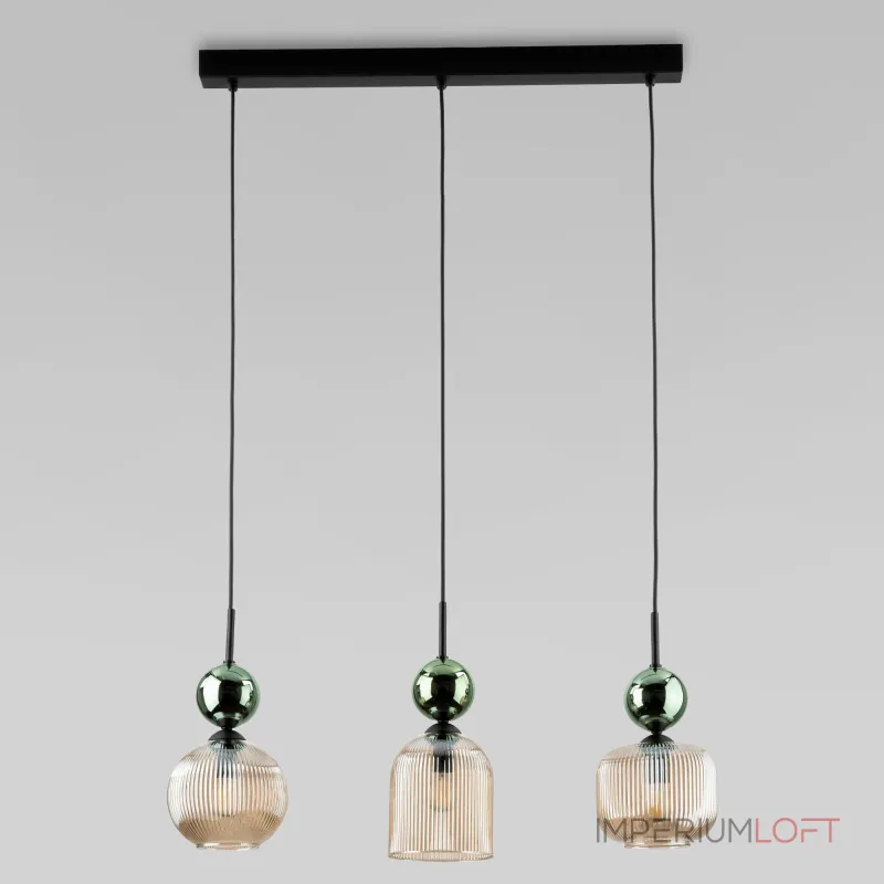 Подвесной светильник TK Lighting Sophia Green Cognac 11147 Подвесной светильник TK Lighting Sophia Green Cognac 11147
