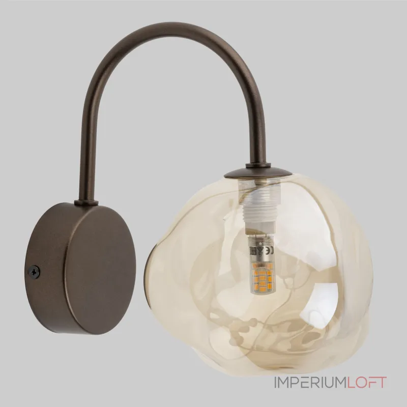 Настенный светильник TK Lighting Lava Brown 11024