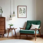 Подвесной светильник TK Lighting Sophia Green Cognac 11144