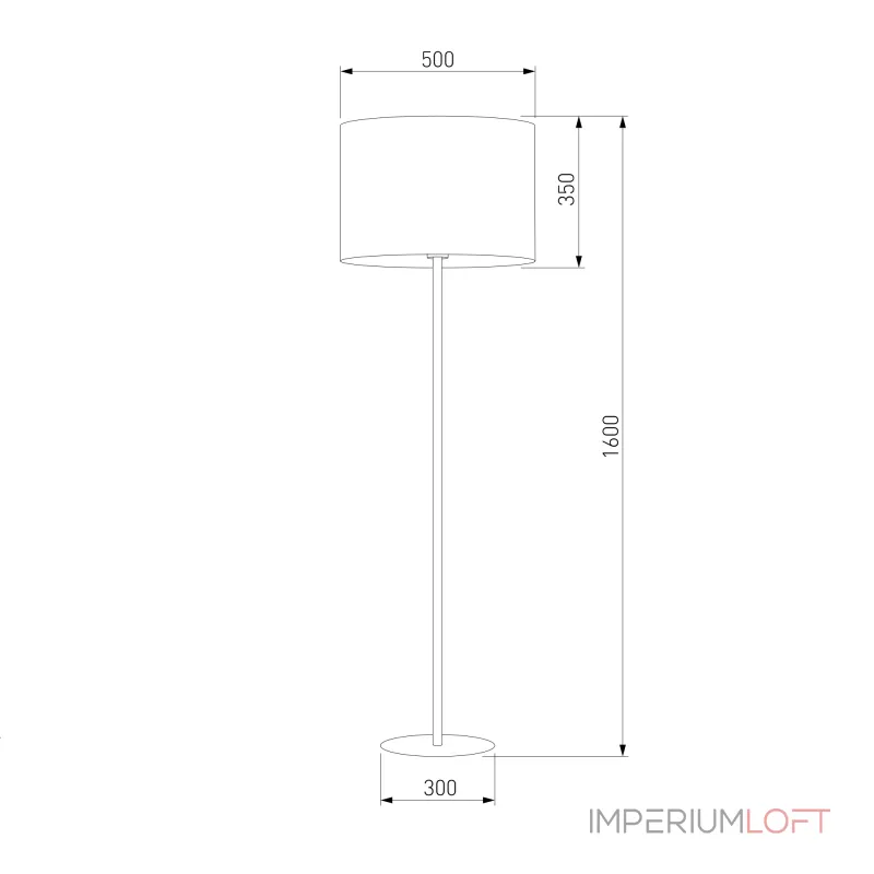 Напольный светильник TK Lighting Umberto 16031 Напольный светильник TK Lighting Umberto 16031