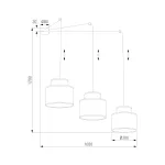 Подвесной светильник TK Lighting Duo 2345 Duo