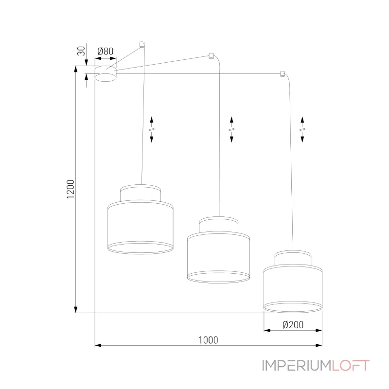Подвесной светильник TK Lighting Duo 2345 Duo