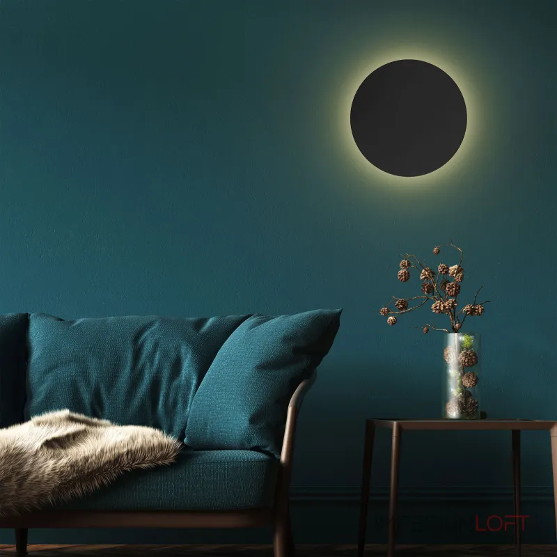 Настенный светильник TK Lighting Luna 6014 Luna Black Настенный светильник TK Lighting Luna 6014 Luna Black