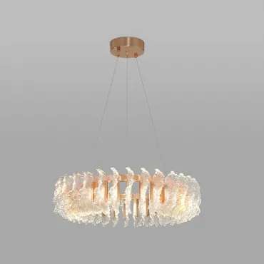 Подвесная светодиодная люстра Bogate's Farfalla 90374/1 золотой 50W 4000