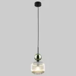 Подвесной светильник TK Lighting Sophia Green Cognac 11144