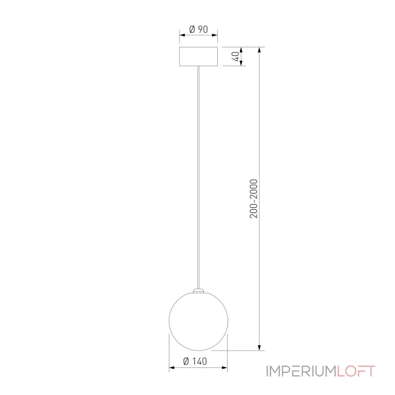 Подвесной светильник Bogate's Crystall 1_101