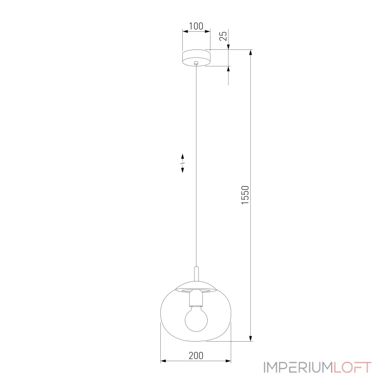 Подвесной светильник TK Lighting Vibe 5826