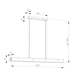 Подвесной светильник Eurosvet Alabaster 604053 LED