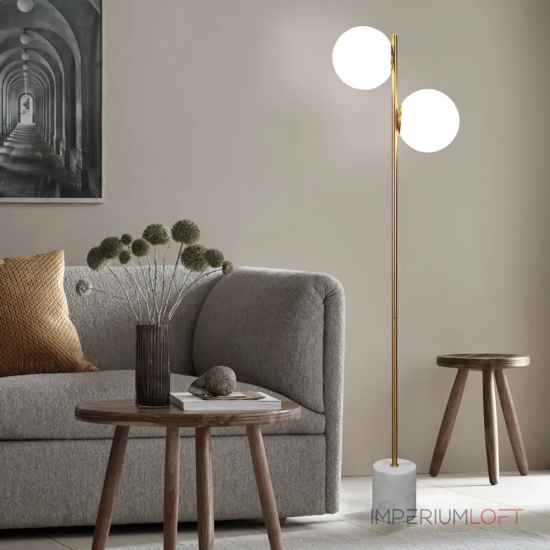 Напольный светильник с мраморным основанием Eurosvet Marbella a064390 от ImperiumLoft Напольный светильник с мраморным основанием Eurosvet Marbella a064390 от ImperiumLoft