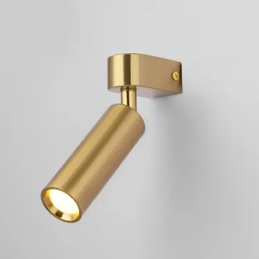 Настенный светильник Eurosvet Pitch 20143/1 LED латунь 3W 4200